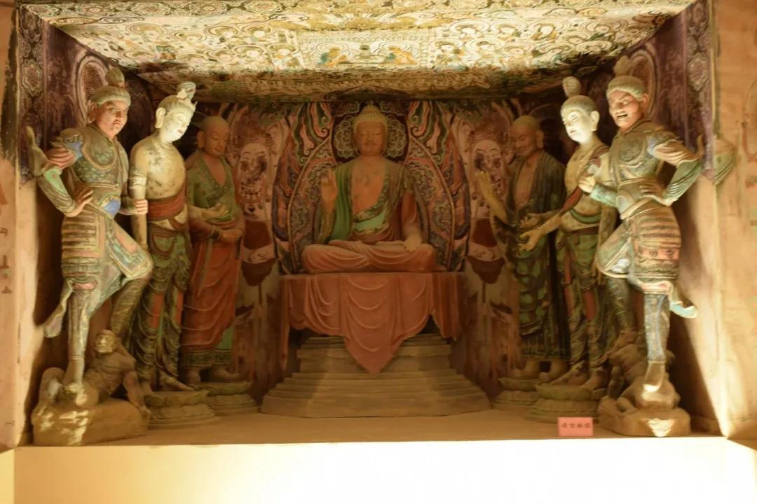 敦煌石刻佛教图片